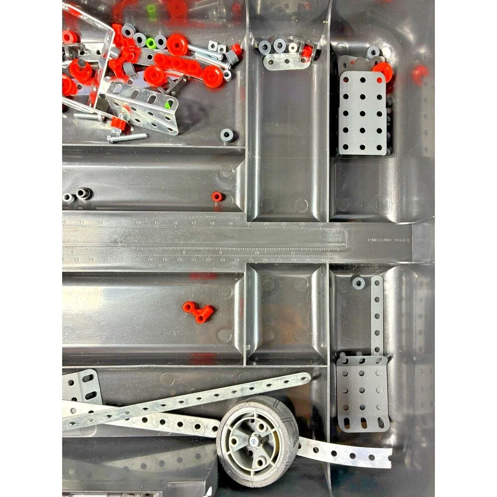 Meccano Erector Special Edition Building Set Parts in Case with Manual